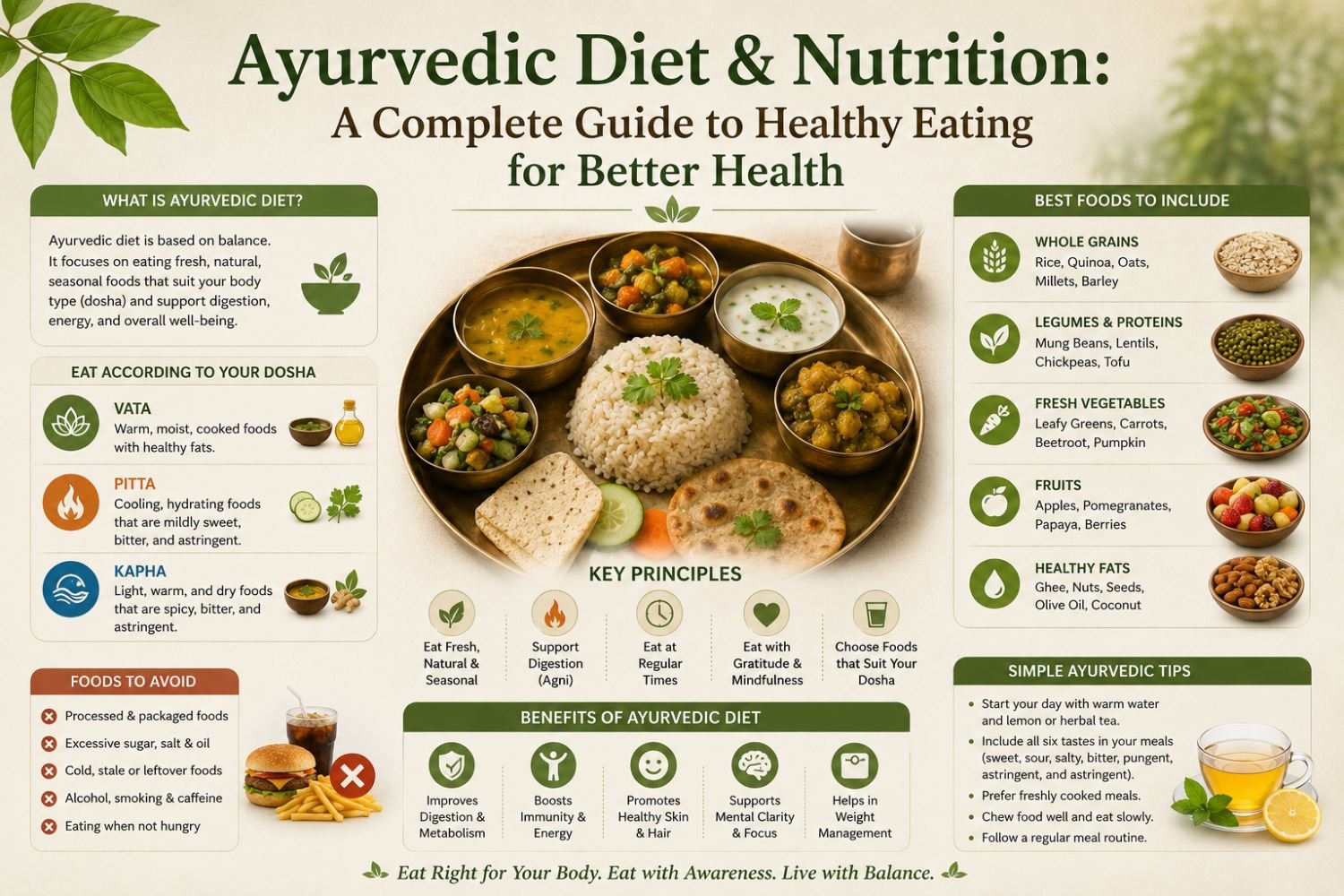 Ayurvedic Diet & Nutrition